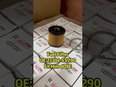 23304-EV290 Elemento de filtro de combustível diesel para Hino