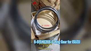 8970463660 engrenagem de anel 8-97046366-0 para ISUZU 700P 4HK1 4HF1