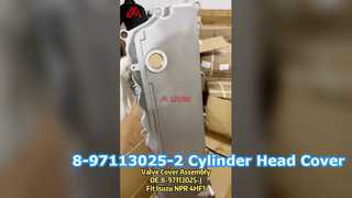 8971130252 8-97113025-2 Tampa do Cabeçote Adequada para ISUZU NKR NPR 4HF1