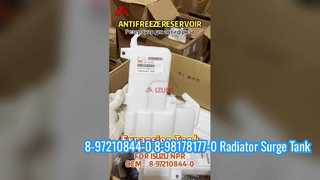 8-97210844-0 8-98178177-0 Tanque de sobrecarga do radiador 8972108440 8981781770 Adequado para ISUZU NKR NPR 4HE1