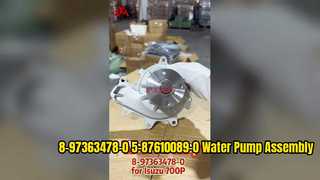 8973634780 5876100890 conjunto da bomba de água 8-97363478-0 5-87610089-0 apropriado para ISUZU 700P NPR 4HK1