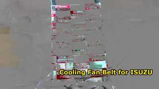 5-87610061-0 8-94479101-0 5876100610 correia de 8944791010 ventiladores de refrigeração para ISUZU 4JA1 TFR TFS D-MAX