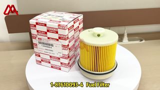 Montagem de filtro de combustível diesel para caminhão ISUZU OEM 1-87610093-4 1876100934 Peças sobressalentes