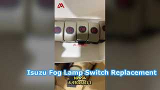 8970763513 8-97076351-3 Interruptor de Farol de Nevoeiro Adequado para ISUZU NHR NKR NPR