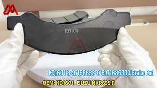 KD1601 8-97168633-0 pastilha de freio 8971686330 para ISUZU