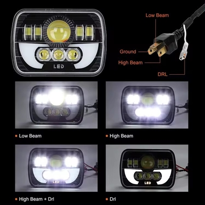 Masters 5*7 Inch H4 IYF-196-S-08P-001-LT 50W 2200LM 6500K Vehicle Turn Indicator Light