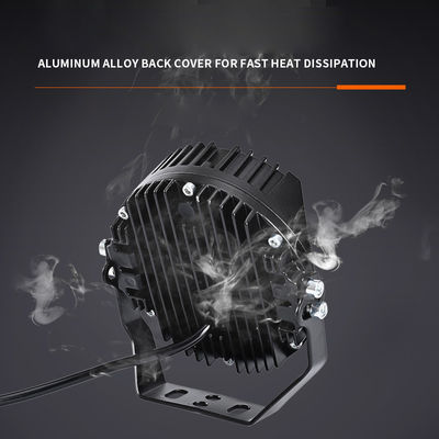 7 inch Three-sided Illumination Light XM-7IN-R-09P-001 46W 4800LM H4 Led Working Light