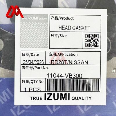 11044-VB300 Cylinder Head Gasket RD28T Truck Engine Cylinder Bed Replacement Parts